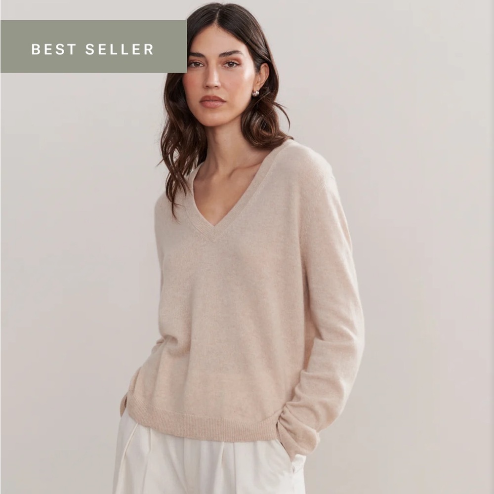 Jenni Kayne Flynn V-Neck Sweater